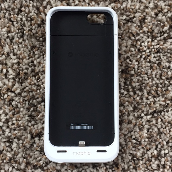 Mophie juice pack air chargingcase iPhone 6s white - Picture 1 of 4